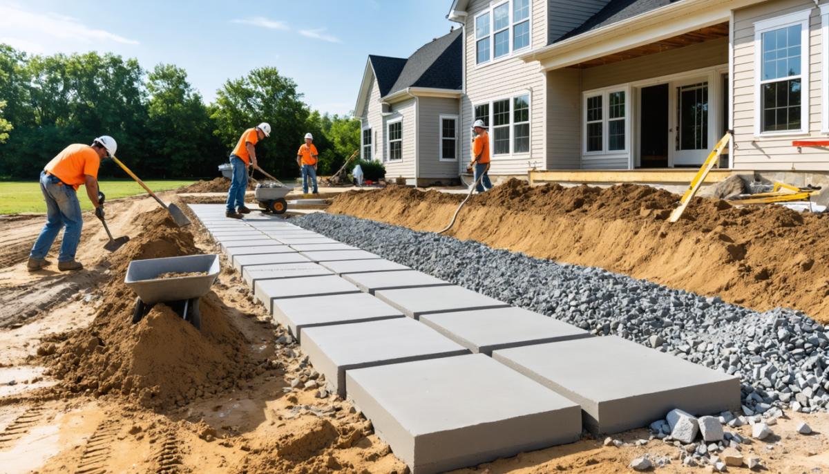 découvrez comment poser un trottoir périphérique sur sol argileux pour renforcer efficacement la protection de votre maison contre l'humidité et les mouvements de terrain.