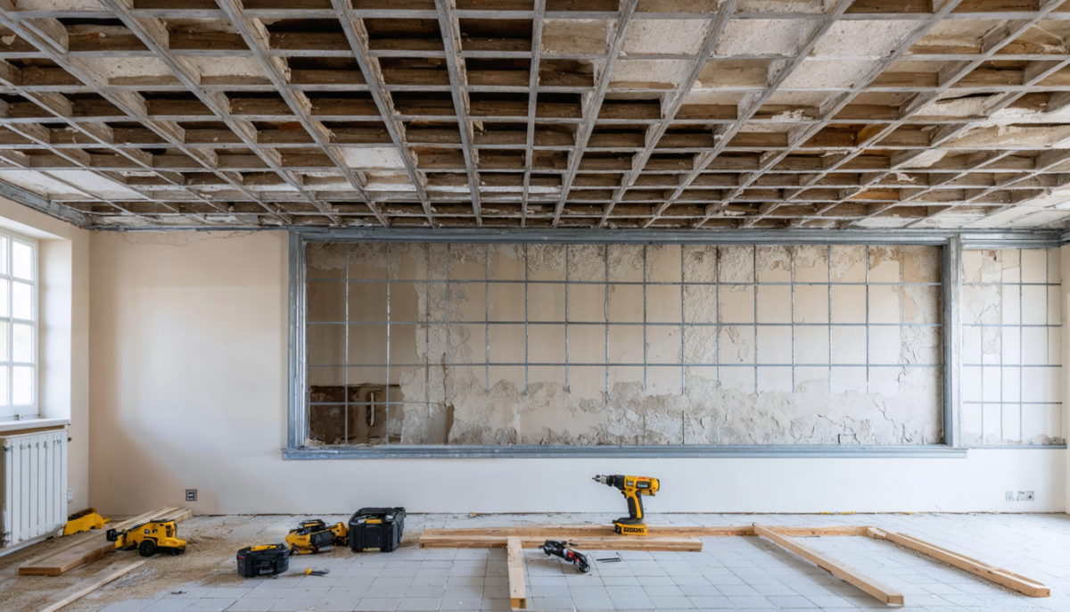 découvrez un guide complet pour installer un faux plafond sur un lattis-plâtre ancien, avec des conseils pratiques et une estimation précise des coûts pour réussir vos travaux.