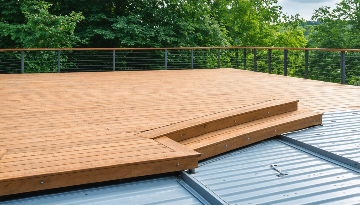 découvrez notre guide pratique pour construire une terrasse en bois parfaitement étanche sur un bac acier, avec des conseils étape par étape pour une réalisation durable et esthétique.