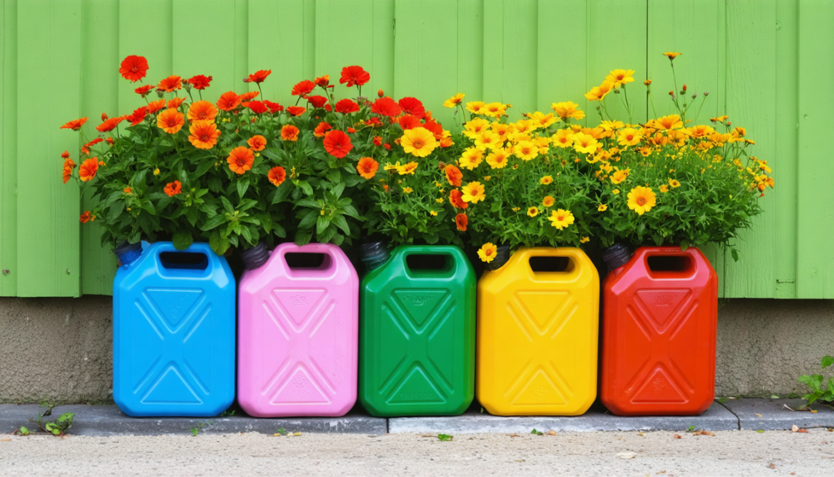 découvrez des idées ingénieuses et écologiques pour recycler vos bidons de pétrole vides, transformant les déchets en objets utiles tout en préservant l'environnement.