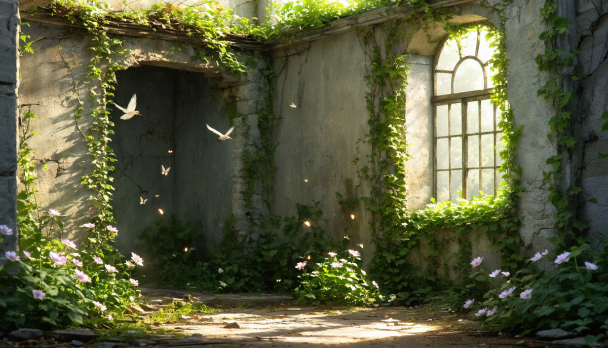 découvrez comment redonner vie aux lieux oubliés par le temps et les épreuves, pour une renaissance pleine d'espoir et de renouveau.