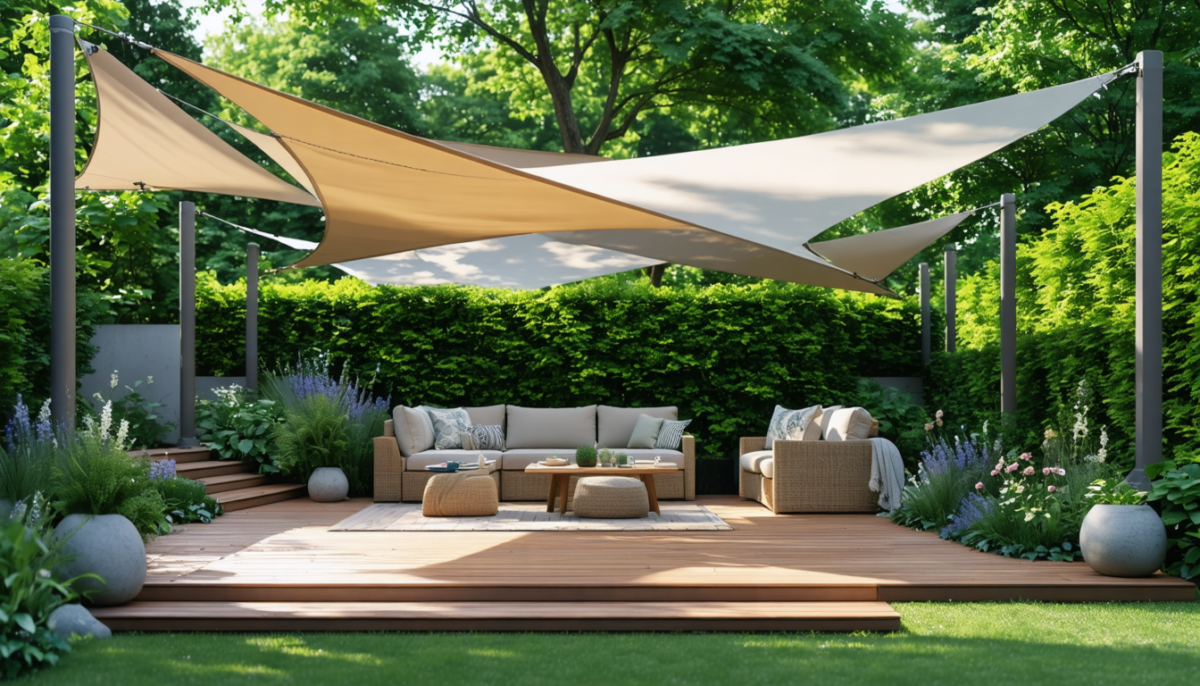 découvrez comment aménager un coin ombragé et élégant dans votre jardin avec nos voiles d'ombrage, pour allier confort et style tout au long de la saison.