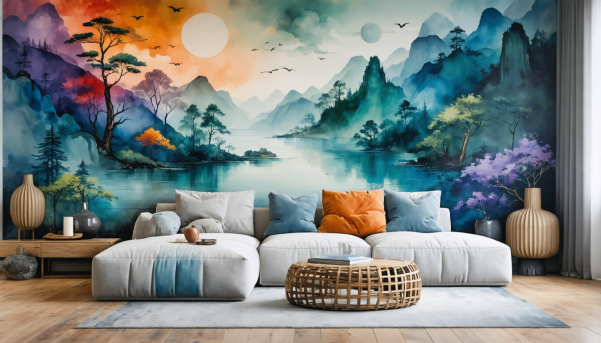 découvrez des idées inspirantes de papier peint panoramique pour une décoration murale originale et surprenante qui transformera votre intérieur avec style et créativité.