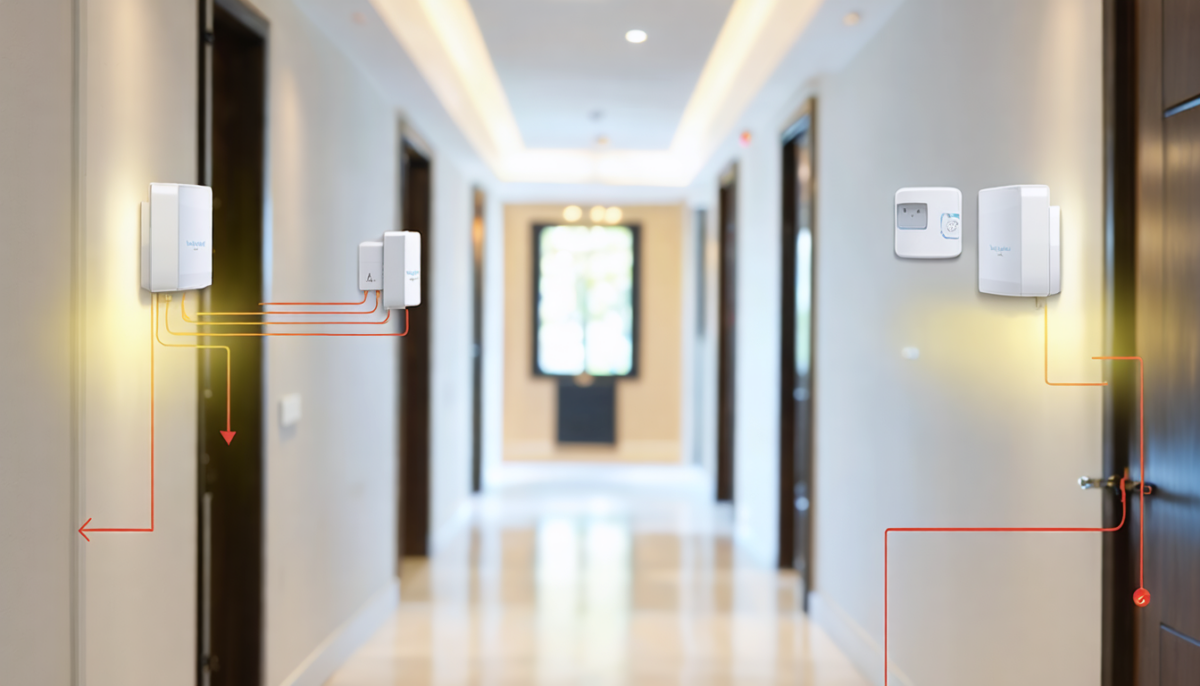 découvrez notre guide pratique pour installer un va-et-vient avec deux détecteurs de mouvement et bénéficiez d'un éclairage intelligent, simple et efficace dans votre maison.