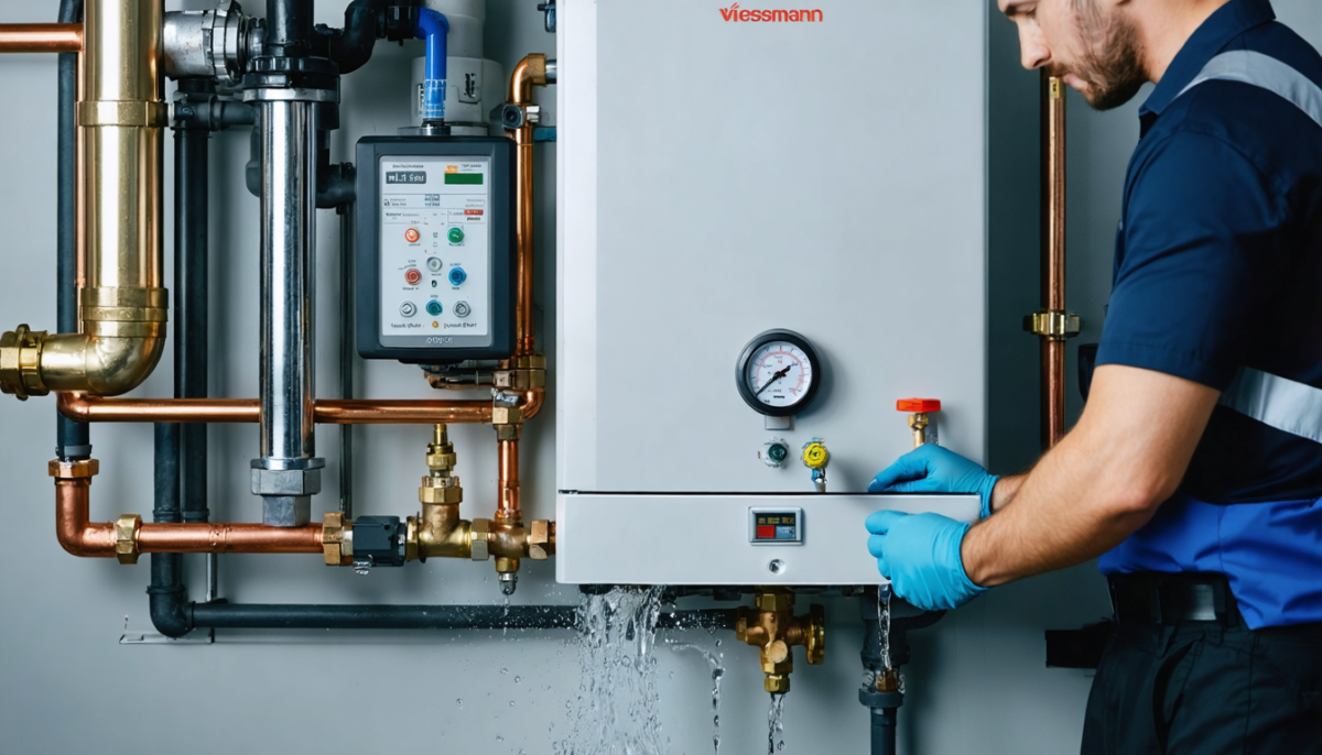 découvrez notre guide pratique pour remplir votre chaudière viessmann vitodens 100 en toute sécurité. suivez nos conseils étape par étape pour un entretien efficace et sans risque.