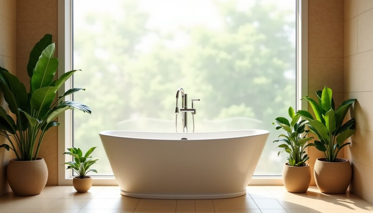 Baignoire îlot dans une petite salle de bains : rêve réalisable ou simple illusion ?
