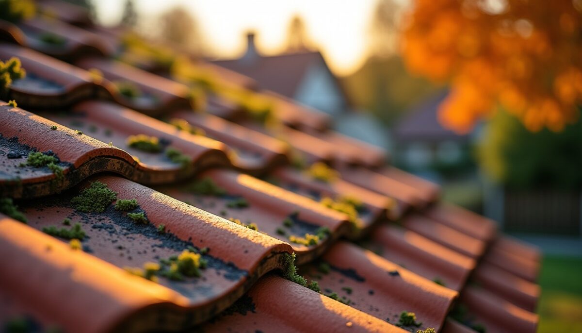 Guide pratique pour supprimer durablement traces noires et mousses sur votre toiture en tuiles