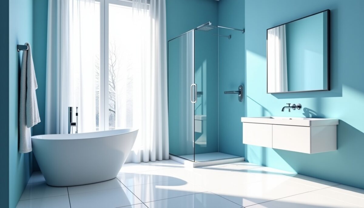 Le placo bleu hydrofuge : une solution adaptée pour les salles de bain très humides ?