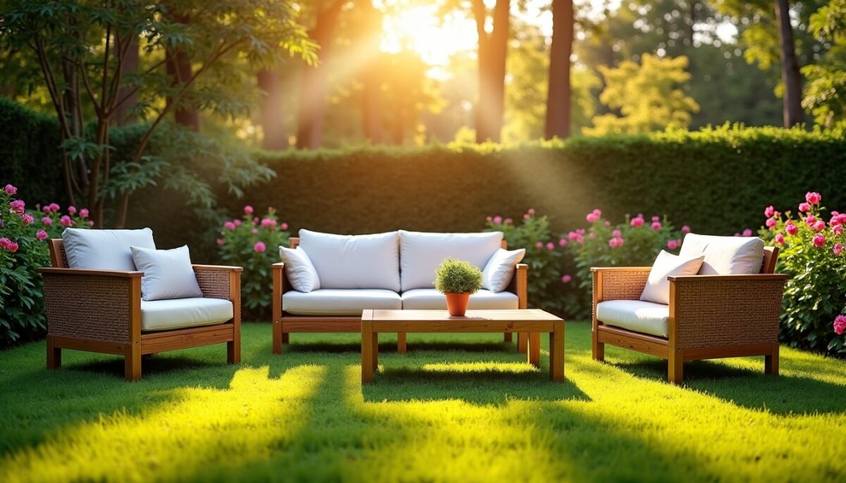 Comment sélectionner le matériau idéal pour votre mobilier de jardin ?